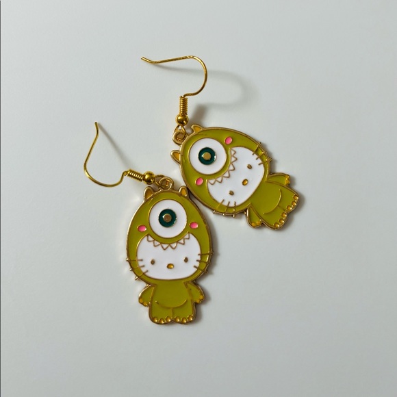 Any 2 For 15✨Hello kitty X Monsters Inc. drop earrings - Picture 2 of 14